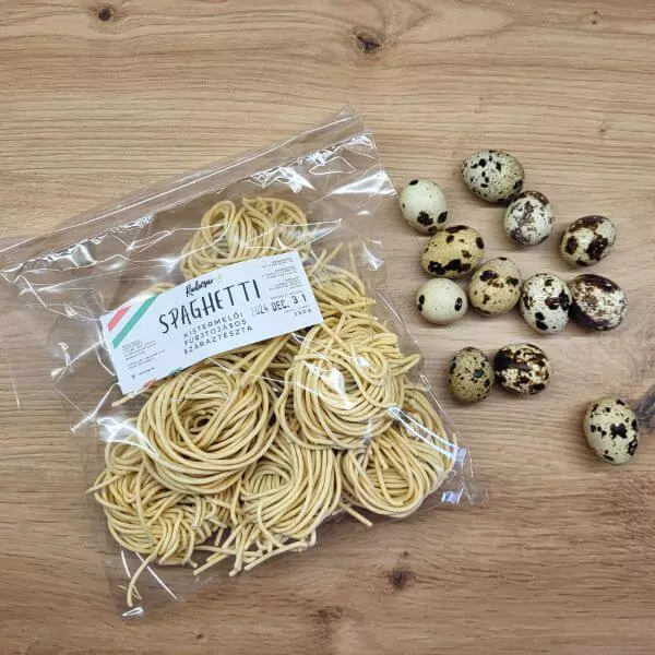 Fürjtojásos spaghetti száraztészta 250g