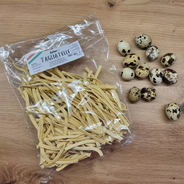 Fürjtojásos tagliatelle száraztészta 250g